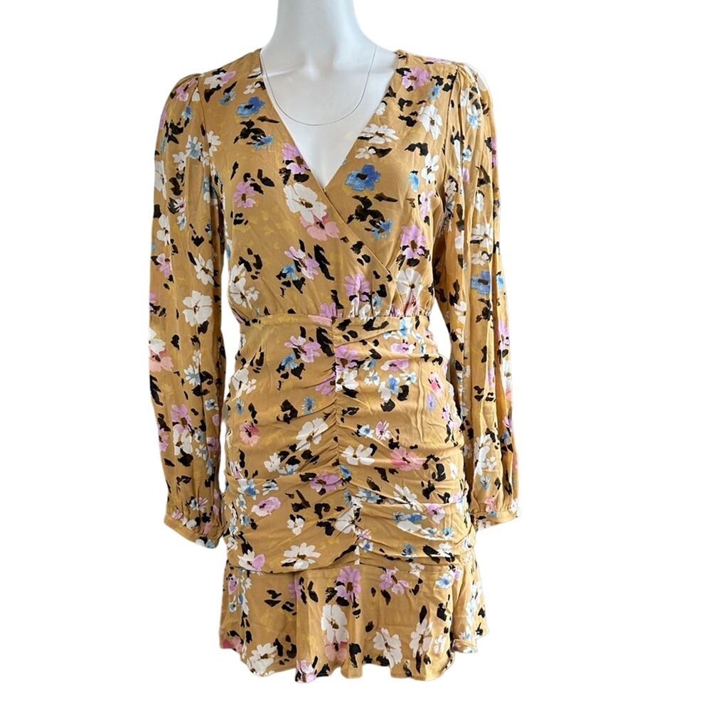 NWT Sanctuary Floral Shirted Dreamer Dress Long Sleeve Size 2